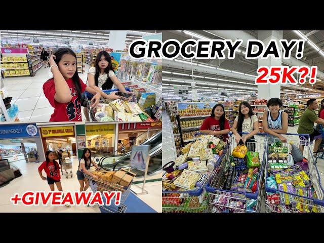 CHLOE & ALTHEA DECIDE OUR GROCERY! (ANG DAME ) + GIVEAWAY!