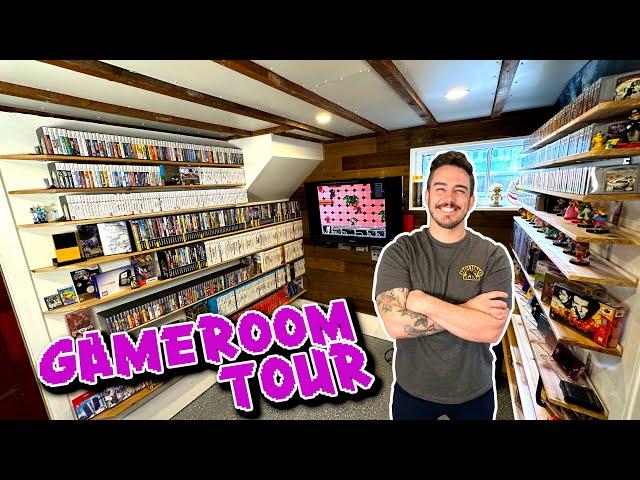 Game Room Tour 2024! Over 2K games and 20 Consoles!