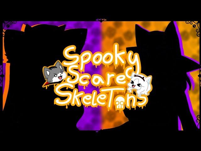 SPOOKY SCARY SKELETONS [MEME COLLAB DE HALLOWEEN]