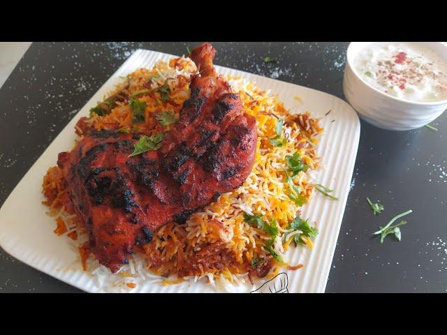 Tandoori Chicken Biryani | Bhatiyara Style Chicken Tandoori Biryani | Zulekhas Kitchen Recipes