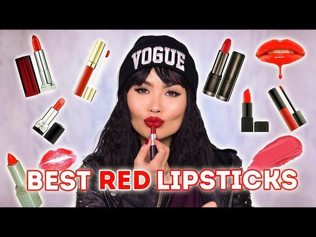 TOP 10 BEST RED LIPSTICKS | Maryam Maquillage