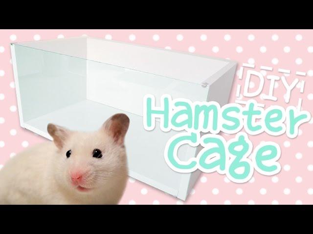 DIY Ikea Linnmon Hamster Cage  877 sq ins for the same price as a pet store cage!