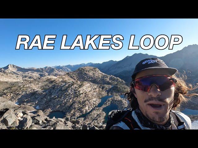 RAE LAKES LOOP