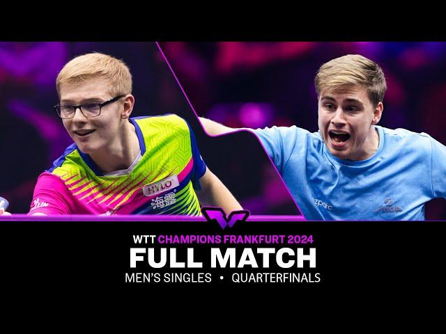 FULL MATCH | Felix Lebrun vs Truls Moregard | MS QF | #WTTFrankfurt 2024