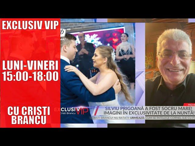 SILVIU PRIGOANĂ A FOST SOCRU MARE! IMAGINI ÎN EXCLUSIVITATE DE LA NUNTA LUI SILVIUS