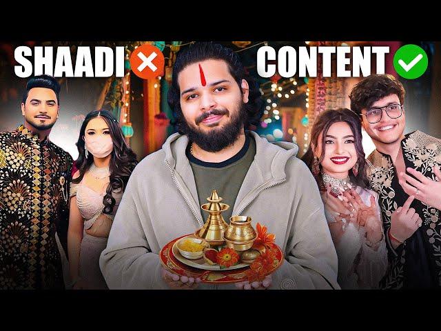 INFLUENCERS MARRIAGE CONTENT GOING OUT OF HAND!! | LAKSHAY CHAUDHARY