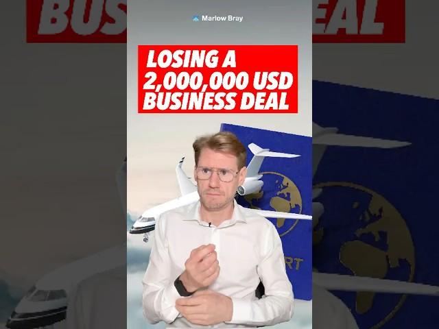 How Not To Miss Out On a $2M Deal to Visa Delays Again #shorts
