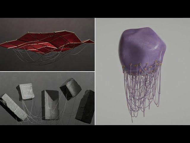 Attach Dynamic Wires to Any Object in C4D - Cinema 4D Tutorial (Free Project)