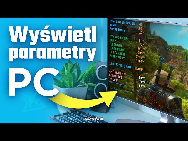 Jak monitorować FPS oraz parametry pracy CPU, GPU?!  Nakładka sensorów MSI Afterburner 🫠 PORADNIK