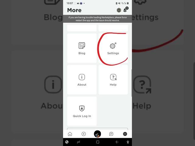 This experience is unavailable due to your account settings.  to fix mobile pc anything
