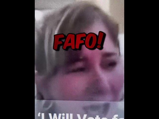 She thought she was “owning the Libs”! #viralvideo #trumpfunny #liberal #trumpfunny