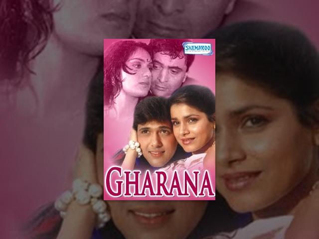 Gharana - Hindi Full Movie - Rishi Kapoor, Govinda, Jaya Prada, Neelam Kothari - 80's Hit