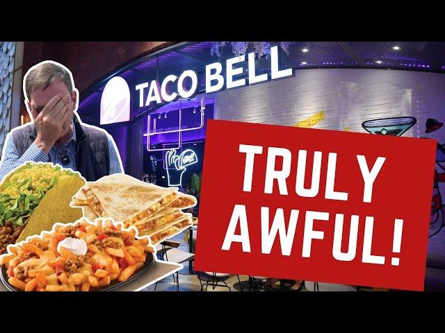 The WORST FOOD I've Ever REVIEWED - TACO BELL!