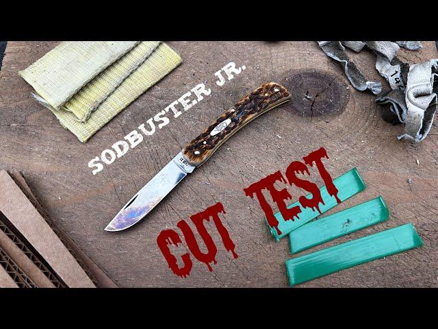 Cut Test: Case Sodbuster Jr! Can a Slipjoint Handle the Test?