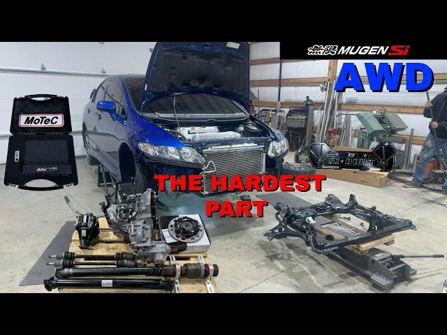 2008 Mugen Civic Si AWD Build: How to modify your 8th gen civic to be AWD