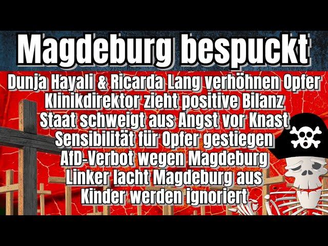 Magdeburg | Dunja Hayali & Ricarda Lang verhöhnen Opfer | Linker lacht drüber [ Meinungspirat ]