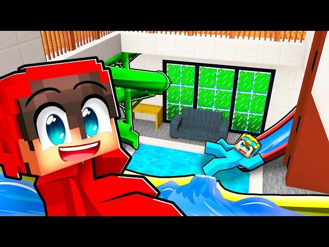 I Built a Waterpark in My House!