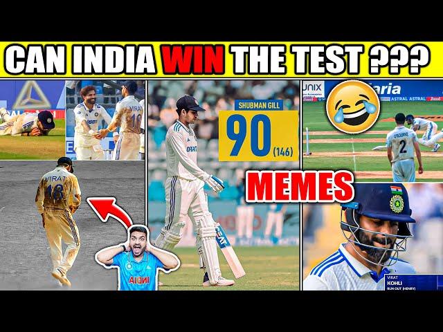 GILL 90  VIRAT KOHLI RUNOUT  IND vs NZ 3rd TEST MEMES