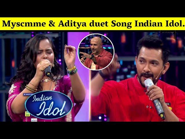 Myscmme Bosu & Aditya Narayan Duet Song in Indian Idol 15/Subhash Ghai special.