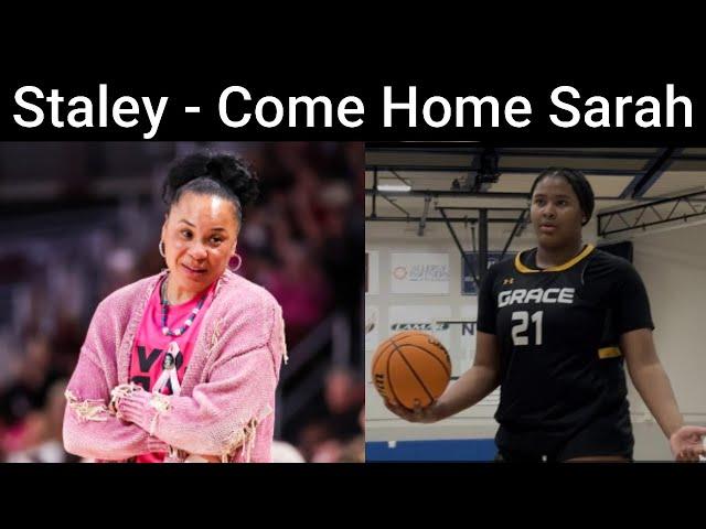 Will Dawn Staley convince Sarah Strong to Come Home?