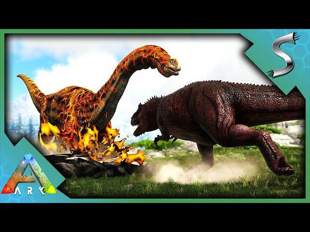 MY NEW BRACHIOSAURUS CAN DESTROY GIGAS! - ARK Survival Evolved [E98]