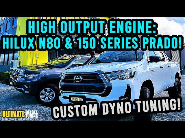 MUCH BETTER PERFORMANCE for your high output 1GD engine with just a custom dyno tune only!