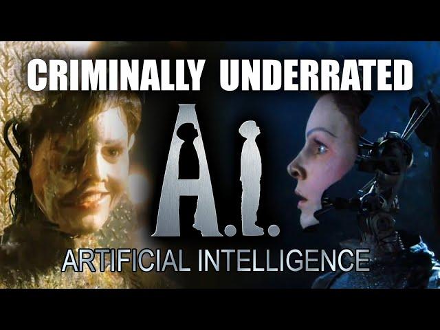 Criminally Underrated movies episode 6 -  A.I. ARTIFICIAL INTELLIGENCE (film analysis by Rob Ager)