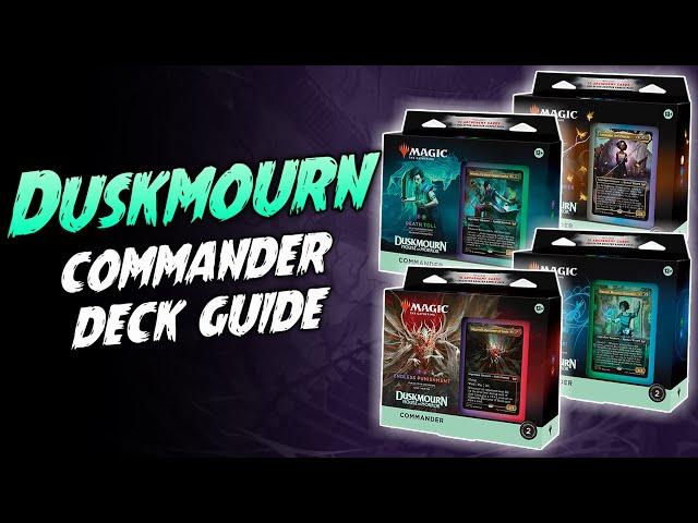 Which Duskmourn Commander Deck Should You Buy? - Deck Overview