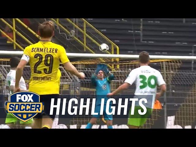 Borussia Dortmund vs. VfL Wolfsburg | 2016-17 Bundesliga Highlights