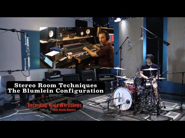 Stereo Drum Room Mic Techniques: Blumlein