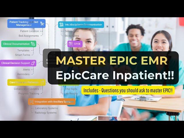 Master EPIC EMR | EHR EpicCare Inpatient Training + Job Questions to ASK  #ehr #ehrintegration