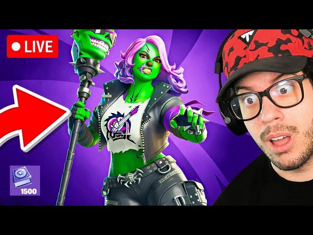 LIVE! - NEW *GHOUL PUNK PACK* with ZOMBIE PENNY! (Fortnite)