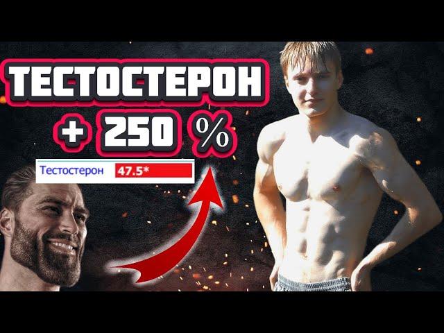 Я поднял тестостерон на 250% что из этого вышло?