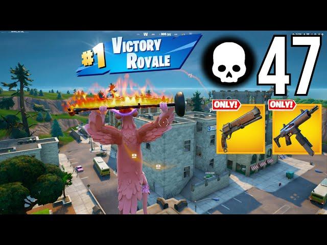 I WON Using Two Weapons ONLY! Solo Vs Squads " Build " Gameplay(NEW GAMEMOD!! Fortnite Reload )