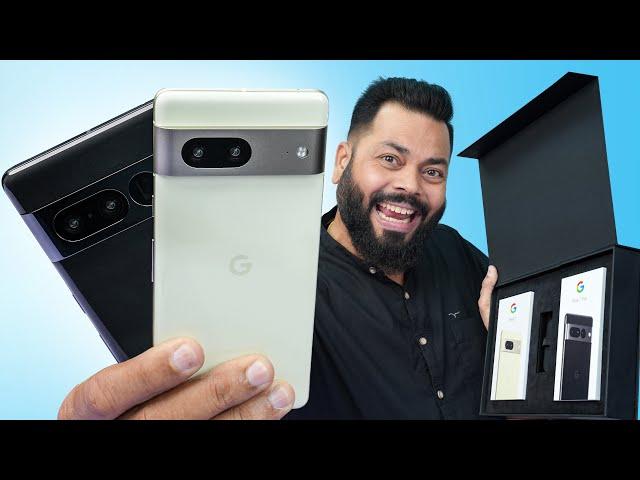 Google Pixel 7 & Pixel 7 Pro Unboxing & First ImpressionsGoogle Flagships Are BACK