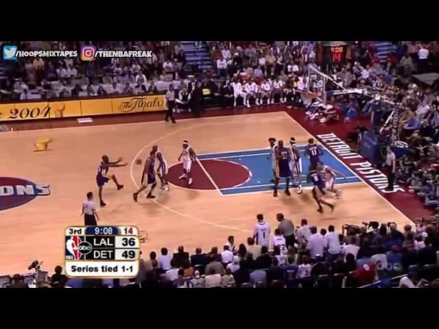 2004 NBA Finals - Lakers @ Pistons - Game 3 Best Plays