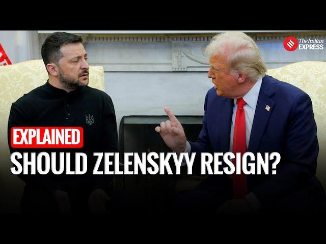 Trump Officials Float Zelensky Resignation – But Here's Why It's Almost Impossible