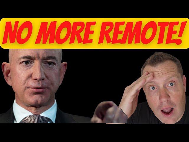 BREAKING: Amazon Fires Everyone Who Won't Return to Office!