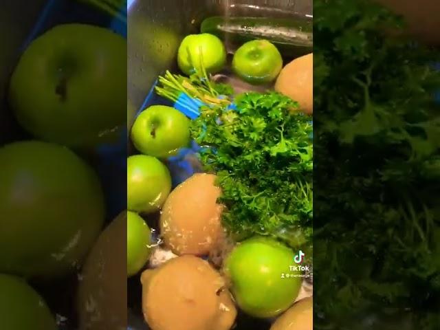 Therasage Bubbler! Clean your #fruits and #veggies with #ozone!