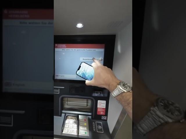 Bargeld abheben mit Apple Pay - Keine Karte mehr nötig! #iphonetricks #howto