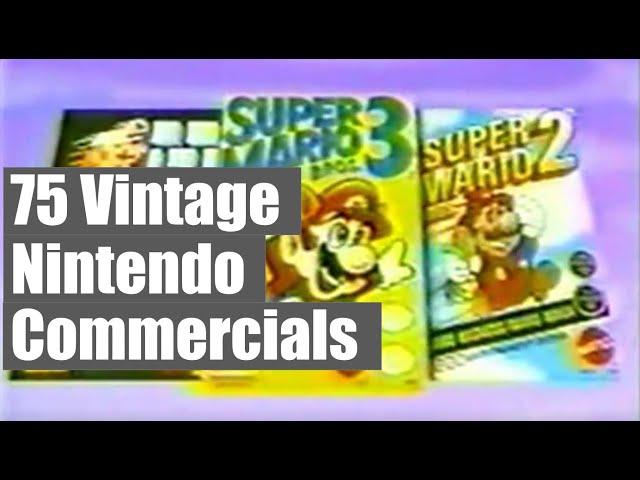 Old Nintendo Commercials from the 80's & 90's | Retro Video Game Commercials