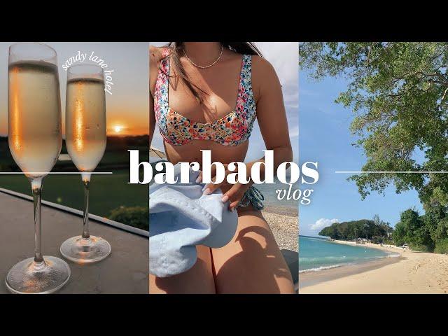 INSIDE SANDY LANE BARBADOS | luxury Barbados travel vlog