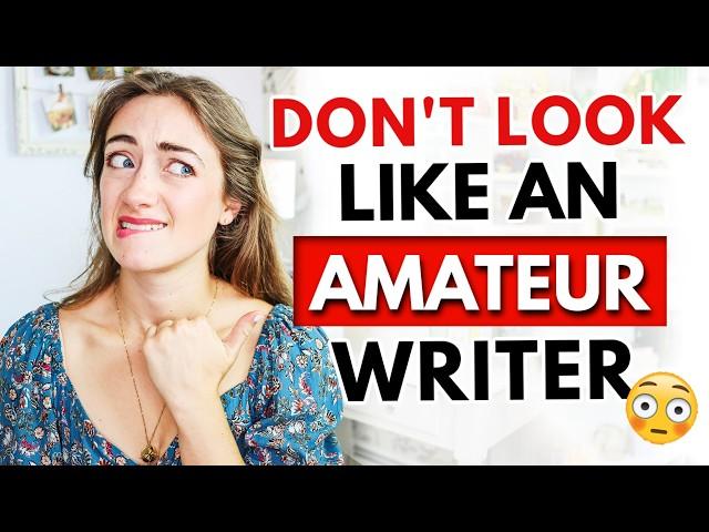 7 Cringeworthy MISTAKES Beginner Writers Make  (avoid these pitfalls!)