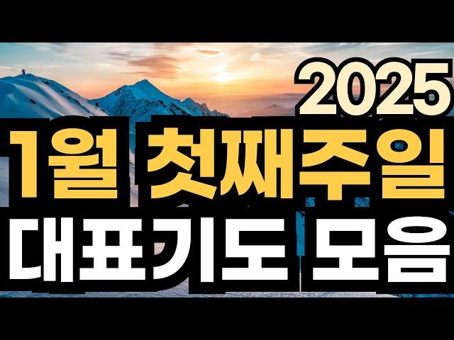 1월 대표기도 예시ㅣ1월 첫째주 주일예배기도 모음ㅣ1월 1주 대표기도문 모음ㅣ대표기도가 어려운분들을 위한 기도예시문ㅣ2025년 주일 예배 대표기도 준비