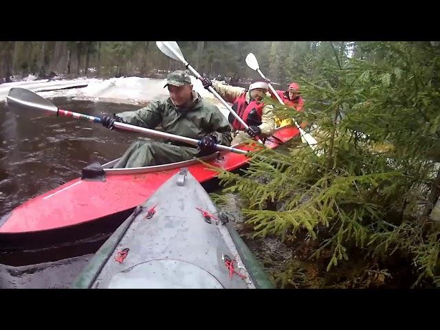 Водный поход по реке Юг (Вологодской обл) 2018г