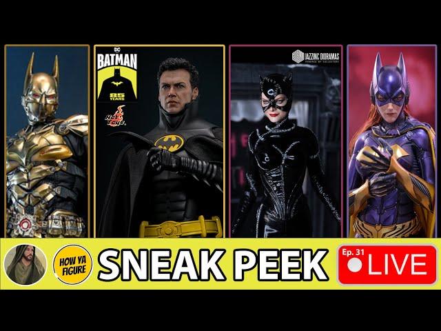 Sneak Peek: Ep. 31 | Hot Toys Batman 85 Announcements, Jazzinc Catwoman, Batman Returns HYPE!