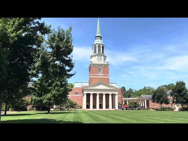 Wake Forest University- among the top 30 best universities nationwide.