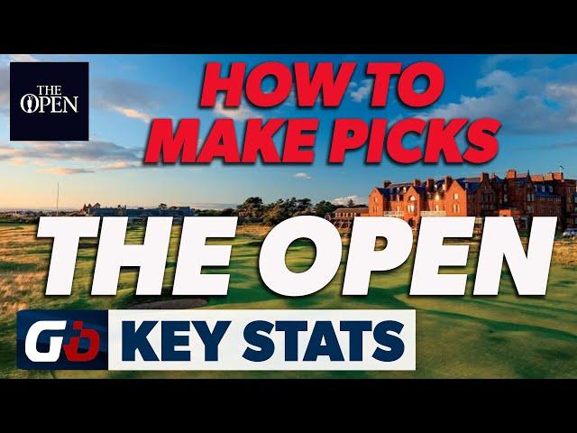 Key Stats For Making Picks At The 2024 British Open