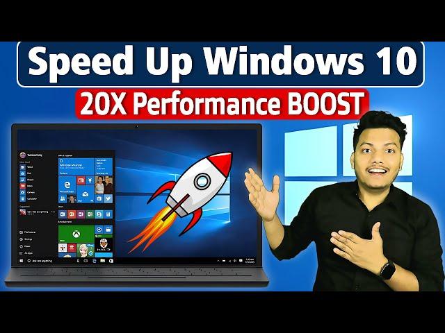 DISABLE these SERVICES to Speed up your Laptop!️ 5 Steps to Boost Windows 10 Laptop Performance