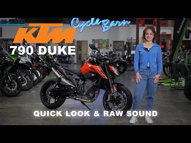 2024 Duke 790 Quick Look & Raw Sound | Cycle Barn